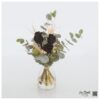 Bouquet with black roses
