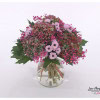 Bouquet with hydrangeas, santini and gypsophila