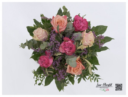 Valentine's Day - Colorful roses in detail