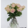 Pink rose bouquet with 12 flowers - perfect for a birthday